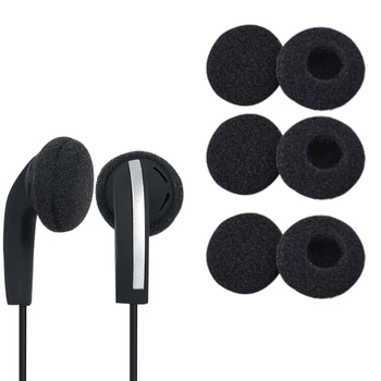 10 זוג 18mm של כיסוי שרוול החלפת Earbud טיפים רך ספוג קצף לכסות כריות אוזניים על -Sennheiser MX375 MX365 אוזניות