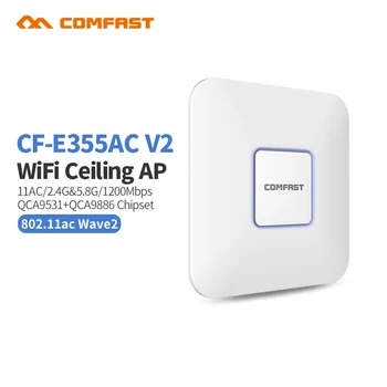2.4 Ghz+5.8 G 1200Mbps מתח גבוה נתב Wifi תקרה מקורה AP פתח DD WRT Wi-fi גישה האיתותים Booster טווח Extender AmplifierAP