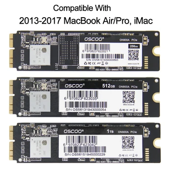 256GB 512GB SSD 2TB לשנת 2013 2015 2017-Macbook Air A1465 A1466 Macbook Pro A1502 A1398 1TB iMac A1419 A1418 Solid State Drive HD