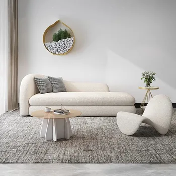 3 מושבים באמצע המאה ספה מודרנית אוהב מושב להירגע בסלון ספה ארוכה סיני חדש מותאם אישית Muebles Para El Hogar רהיטים