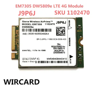 DW5809e J9P6J על EM7305 M. 2 4G 100M LTE WWAN כרטיס מודול E7450 E7250/7250 E5550/5550 E5450/5450