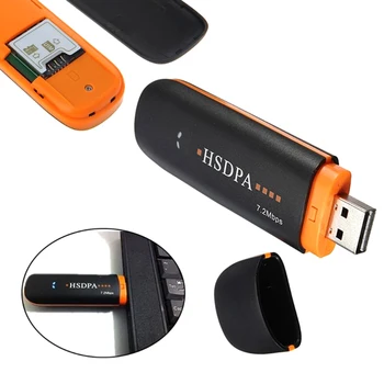 H05B HSDPA USB SIM מודם 7.2 Mbps 3G מתאם הרשת האלחוטית עם TF כרטיס ה-SIM