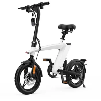 HX H1 קיפול אופניים חשמליים שני גלגלים חשמליים אופניים למרחקים ארוכים 75KM 36V סוללה נתיקה 10AH חשמלי e Bike אופניים