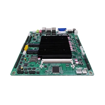 ITX-J1900-1L2C VER1.0 1 יציאת רשת J1900 Quad-Core תעשייתי Gigabit רשת כפול 6 טורית לוח האם