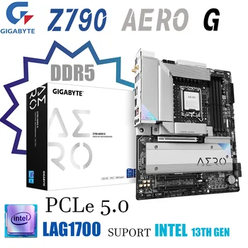 LGA1700 לוח האם DDR5 7600(OC)MHz GIGATBYTE Z790 AERO G WIFI Z790 Mainboard 128G תמיכה אינטל ה-12-13 Gen PCLe5.0 ATX RGB