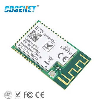 nRF51822 זוג 4.2 צריכת חשמל נמוכה מודול אלחוטי PCB IPX אנטנה ממשק CDSENET E73-2G4M04S1D 4dBm כחול-השן משדר מקלט