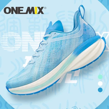 ONEMIX סיני נעלי ספורט חדש הלם סופג גברים נעלי ריצה Non-להחליק חיצוני קל משקל לנשימה נעלי ספורט נשים