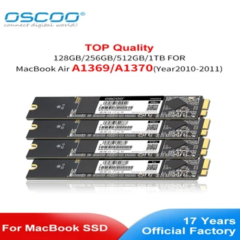 OSCOO SSD עבור Apple Macbook Air A1370 A1369 2010 2011 EMC 2393 2471 2392 1369 את כונן הזיכרון המוצק, MAC SSD 128GB 256GB 512GB 1TB
