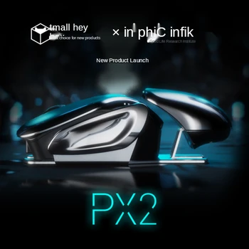 PX2 מתכת 2.4 G נטענת אלחוטית אילם 1600DPI העכבר 6 לחצנים עבור מחשב נייד מחשב משחקים Office Home עמיד למים העכבר