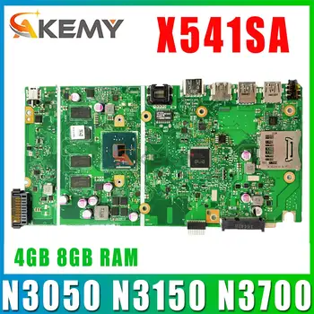 X541SA REV 2.0 המקורי Mainboard 4GB 8GB RAM N3050 N3150 N3700 CPU עבור Asus X541 X541S X541SA מחשב נייד לוח אם