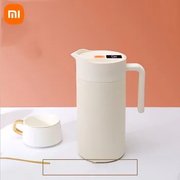 Xiaomi 1.5 ליטר תצוגת טמפרטורה ספל תרמי 316 תרמוס כד לחץ מים חמים בקבוק לשימוש ביתי כלי מטבח