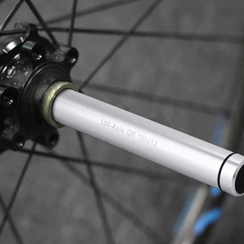 אופני כביש דרך ציר מתאם 15mm דרך ציר 12mm דרך ציר עבור 100 מ 