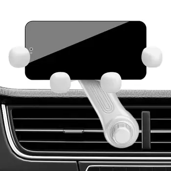 הרכב מחזיק טלפון הכבידה חישה הטלפון הר רכב ללא ידיים טלפון סלולארי בעל 360 מעלות סיבוב רכב טלפון הר הטלפון