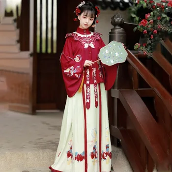 חדש Hanfu השמלה עממי ריקוד תלבושת סינית מסורתית הלאומי פיית תחפושות העתיקה, שושלת האן נסיכת תלבושות הבמה.