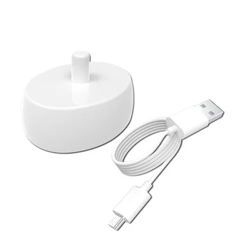מברשת שיניים חשמלית מטען USB כבל טעינה מטען אוניברסלי מתאים למרבית אוראלי B (רק מטען)