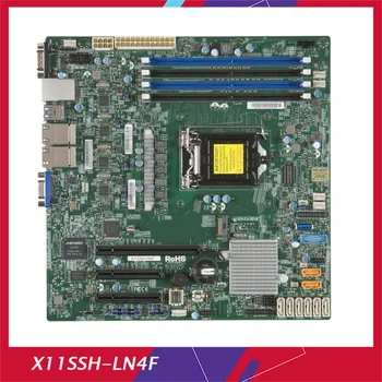 מקורי Server לוח האם על Supermicro X11SSH-LN4F 1151 IPMI NAS C236 באיכות טובה