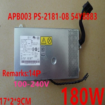 מקורי חדש ספק כח עבור Lenovo S700 S740 S780 S800 S850 B85 E93Z 14Pin 180W אספקת חשמל APB003 נ. ב.-2181-08 54Y8883 HKF1802-3D