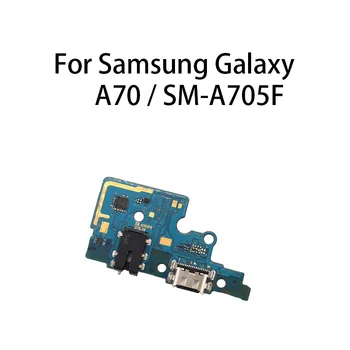 מקורי לסמסונג גלקסי A70 SM-A705F מטען USB יציאת ג ' ק Dock Connector טעינה לוח להגמיש כבלים