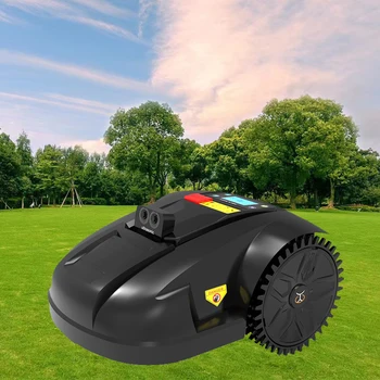 רובוט מכסחת דשא קאטר E1800 על הדשא 1500m2,כיסוח רובוט,קולי,4.4 Ah ליתיום,Wifi את האפליקציה,תצוגת LED מכשירי חשמל ביתיים